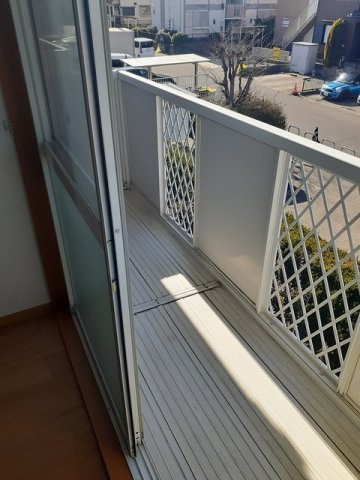 コーポいなよしのバルコニー