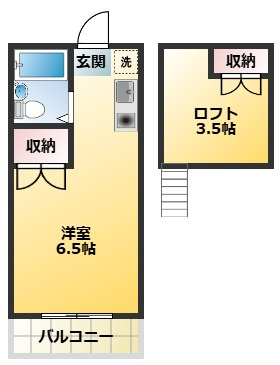 泉ハイツの間取り