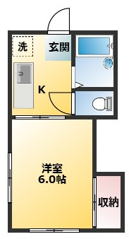 宏洋ハウス(コウヨウハウス)の間取り