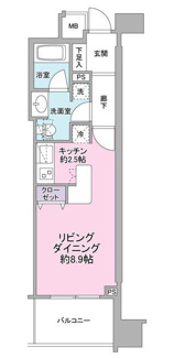 【間取り】 | アリーム稲毛海岸 | 間取りです。