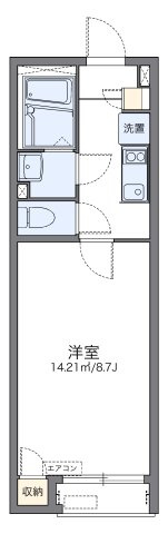 レオネクストＩＮＡＲＩの間取り|代表的な間取のため実際の間取とは異なる場合があります
