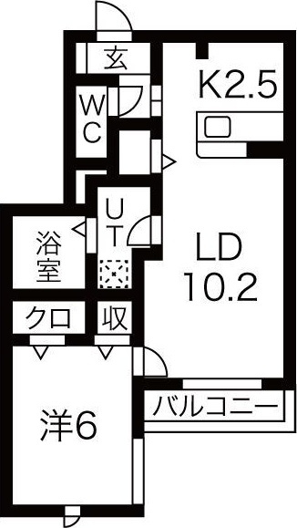 アイリッシュの間取り