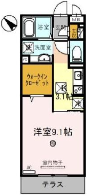 プレミールの間取り