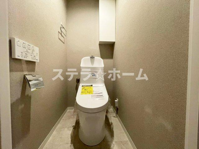 日興千里丘スカイマンションA棟のトイレ|清潔感のあるトイレです