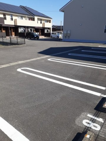 ほほえみＢ棟の駐車場