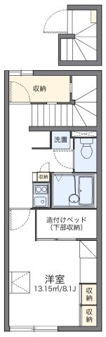 レオパレス大石の間取り