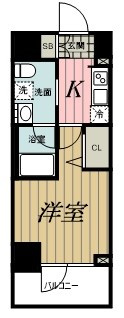 ステージグランデ本千葉の間取り