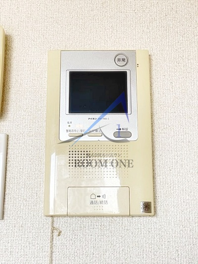 スカイコートTOKYOスカイツリーのセキュリティ|モニター付きインターホンです。