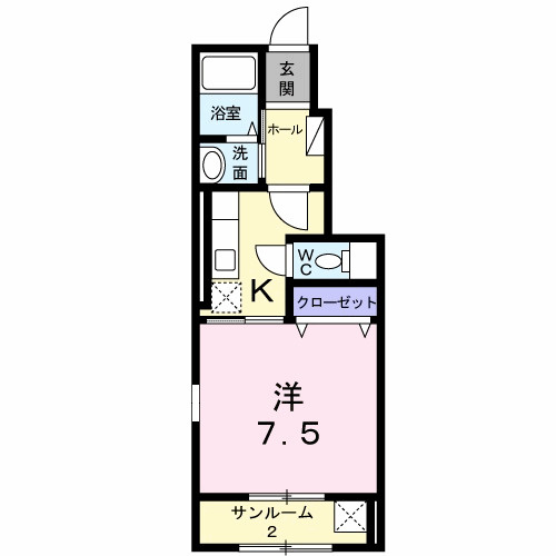 ニューハピネスの間取り