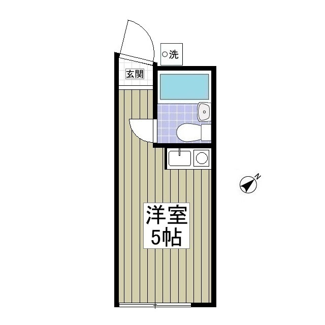 クリアス西戸部　旧西戸部アパートの間取り