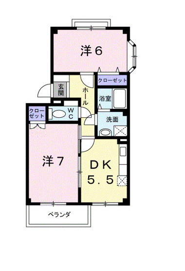 【間取り】 | パストラル竹下