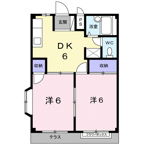 【間取り】 | シティハイツ上田尻