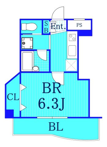 パレノール城山の間取り