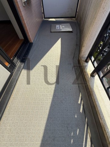 パレノール城山のバルコニー