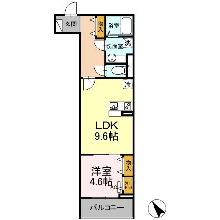 ラ・プランドールの間取り