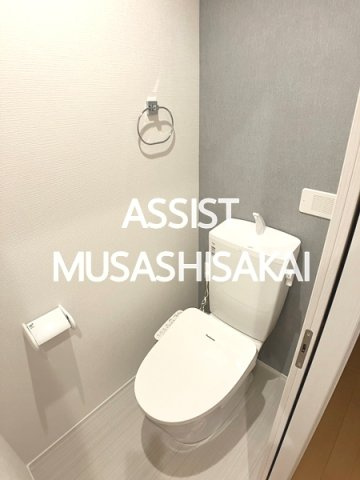 ブレッツァ小金井のトイレ|写真：設備同仕様の別号室です