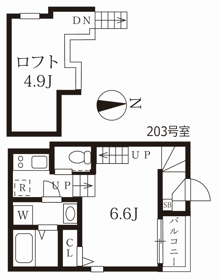 ウィンクルム新瑞橋の間取り