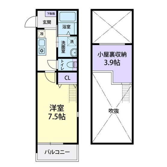 【間取り】 | ヨークパレス・３