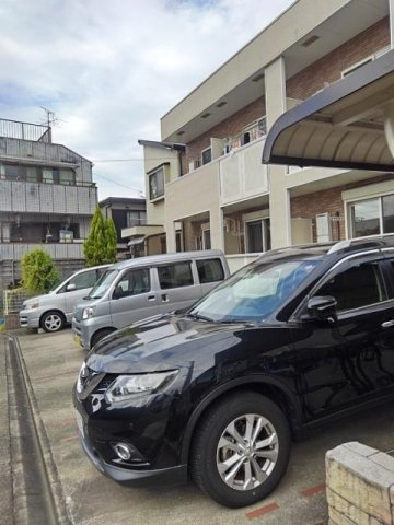 グランツの駐車場