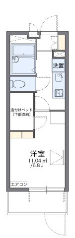 レオパレスフレンディー太閤の間取り