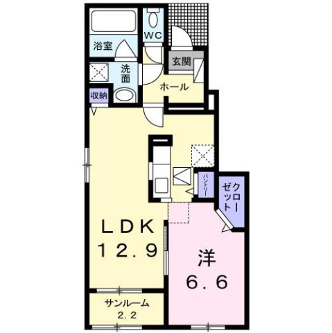 アン・ジュールⅢの間取り