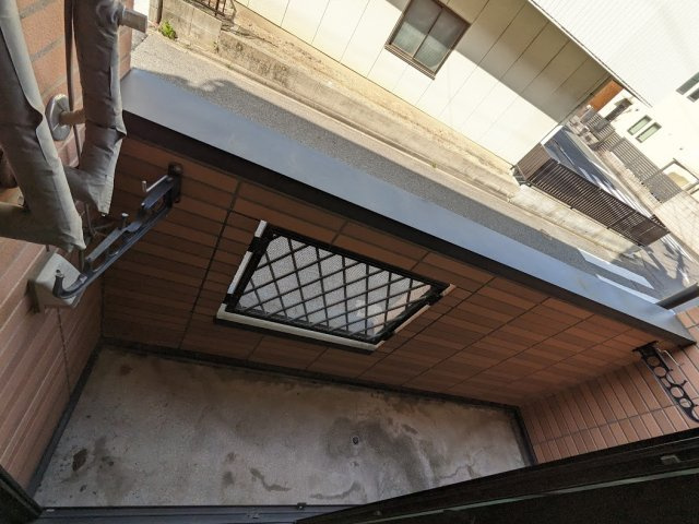 シェーネスハイム黒門のバルコニー