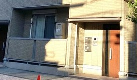 ソレーユの玄関