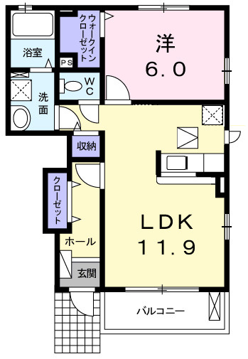 Ｍａｉｓｏｎ　ＣＡＭＥＬＩＡⅡの間取り
