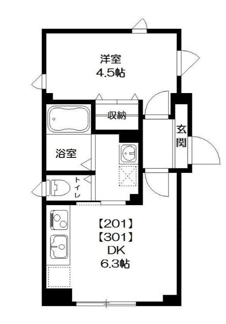 アンバーコートの間取り