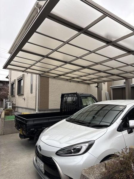 城屋敷借家4の駐車場
