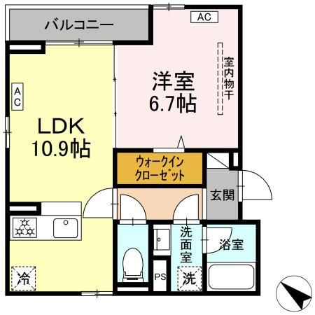 ディーソニアの間取り