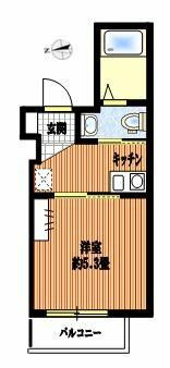 コスモネクシア大島の間取り