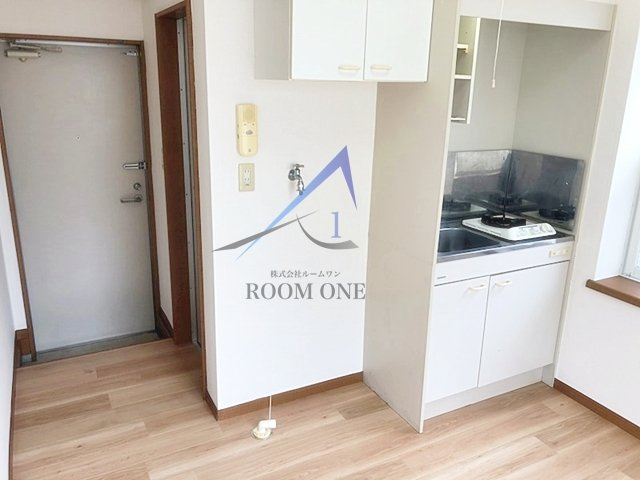 鷺ノ宮の家 の設備|洗濯機置き場です。