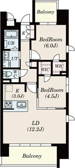 【間取り】 | S-RESIDENCE茶屋ヶ坂East