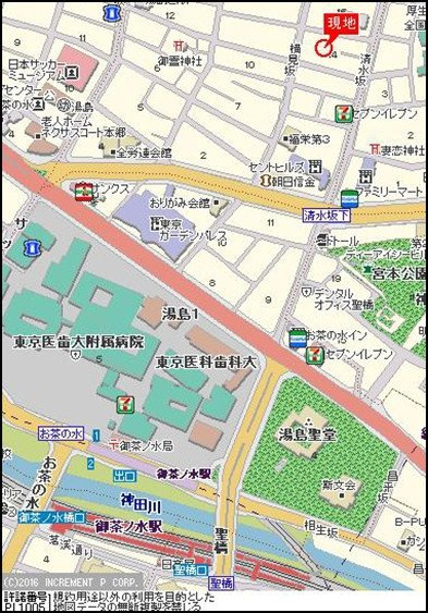 日神パレステージ御茶ノ水の地図