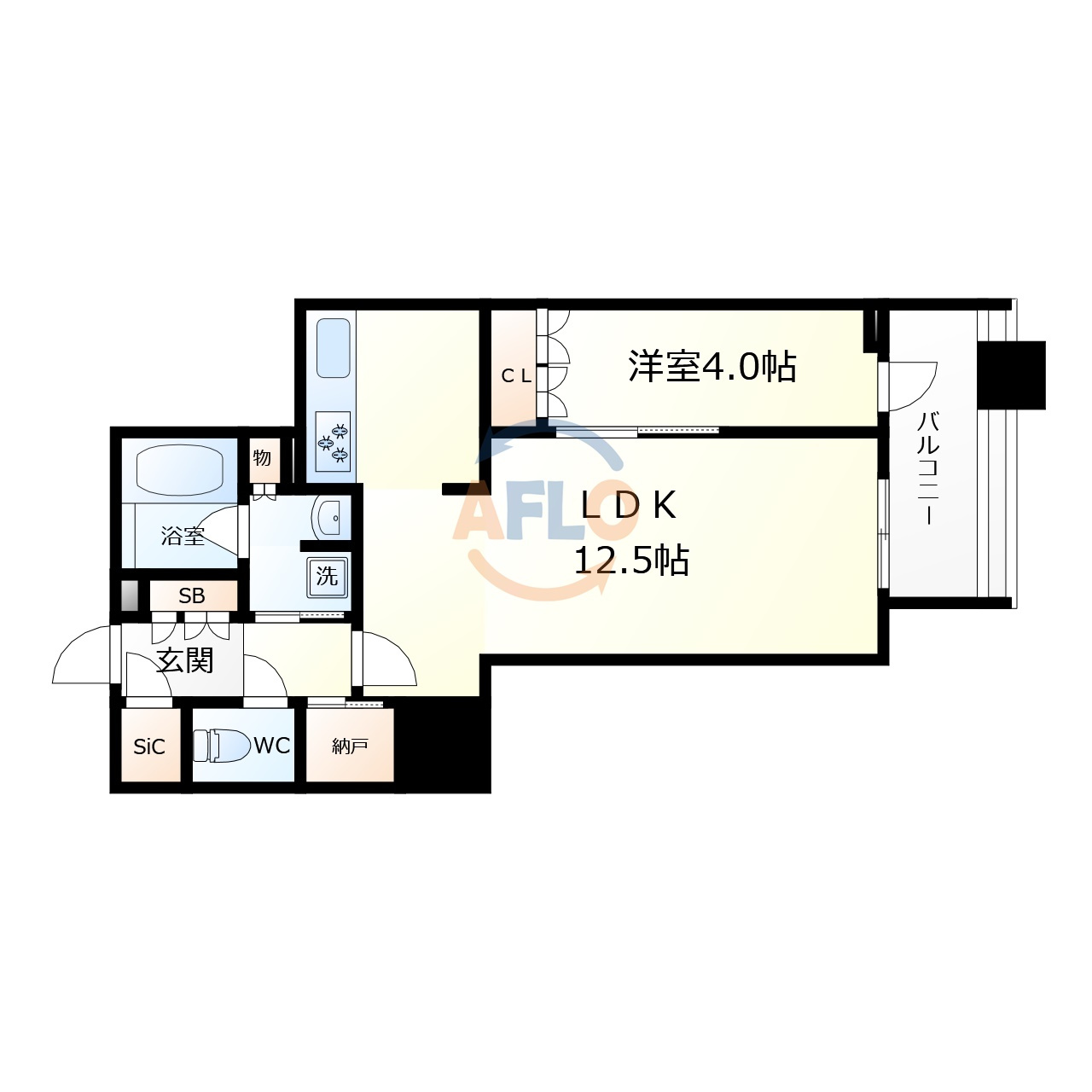 ブランズタワー大阪本町の間取り|ブランズタワー大阪本町　間取り