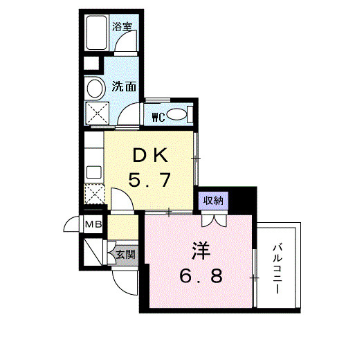 【間取り】 | ペガソ２１ | 間取図