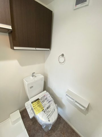グラシア長津田のトイレ|温水洗浄便座付き