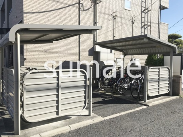 F・Pクレストグランデのその他共用部分|敷地内駐輪場。