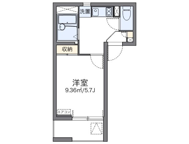 レオネクストミラクＺＥＲＯの間取り