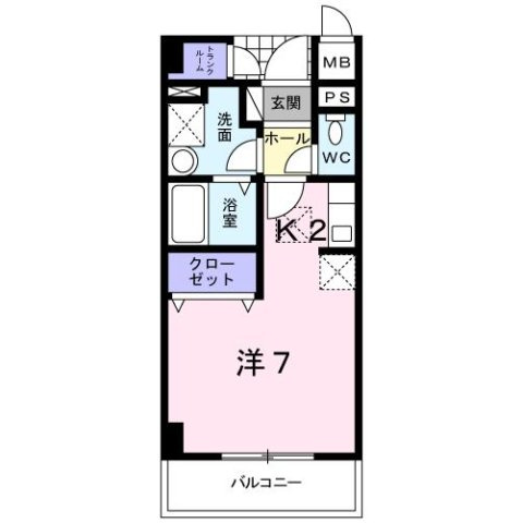 ベルフォーレの間取り