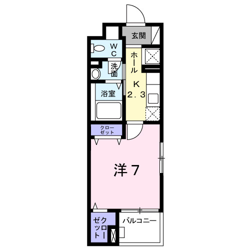 Ｃａｓａ　Ｖｅｒｄｅの間取り