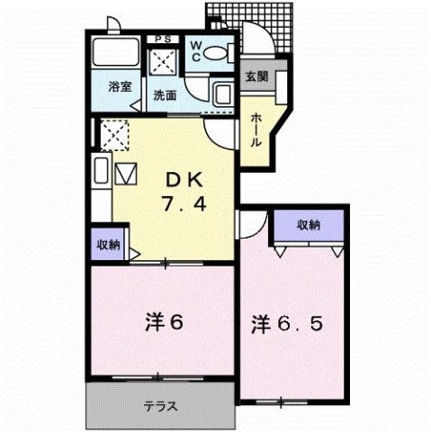リバーシティＡの間取り