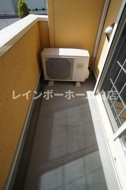 【仲介手数料：50％OFF】対象物件！のバルコニー|暖かな日差しのふりそそぐバルコニー