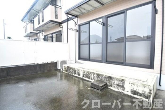 エスポワールメゾン B棟の庭|専用庭