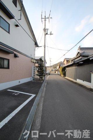 エスポワールメゾン B棟の駐車場|眺望