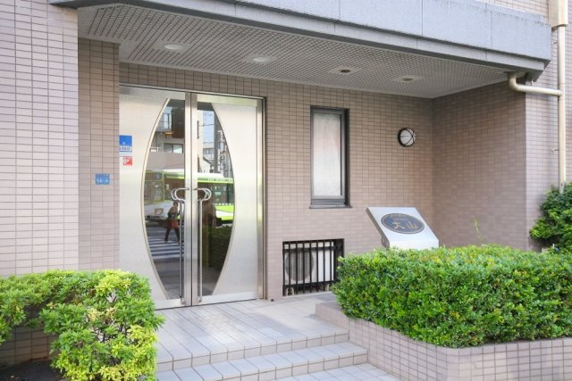 プライムコート大山のエントランス
