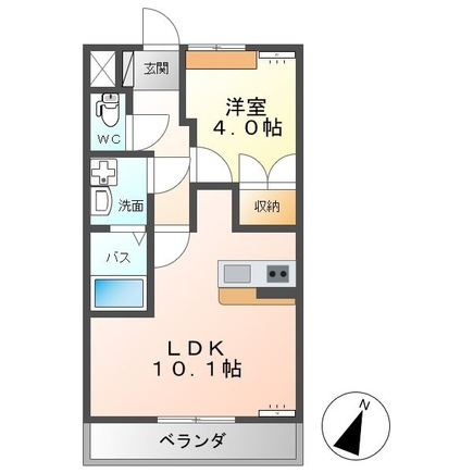 ヒール・コートの間取り|間取図
