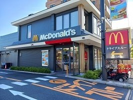 メゾンリリーの周辺|マクドナルドまで155m