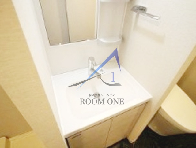 プレール・ドゥーク三軒茶屋の洗面所|洗面台です。